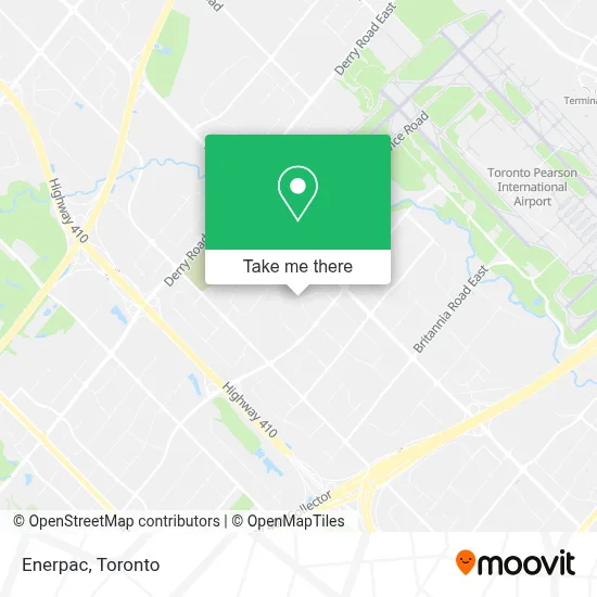 Enerpac map