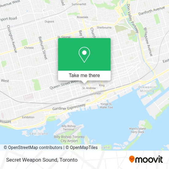 Secret Weapon Sound map