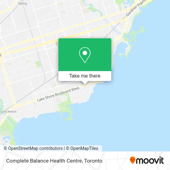 Complete Balance Health Centre map