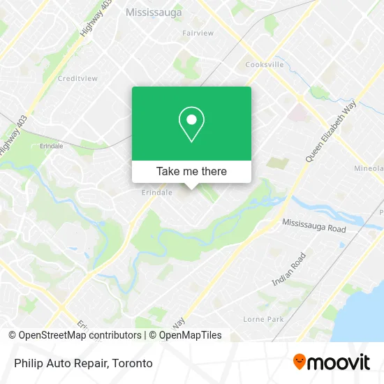 Philip Auto Repair map