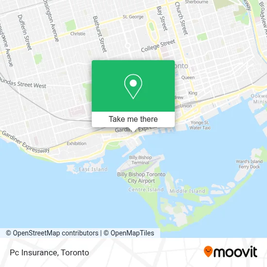 Pc Insurance map