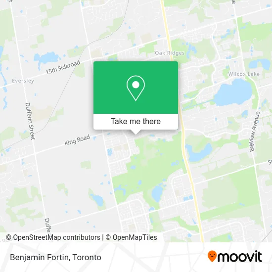 Benjamin Fortin map
