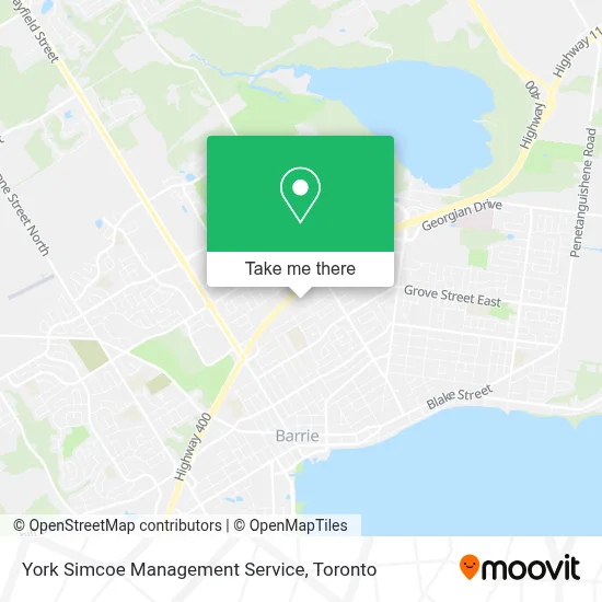 York Simcoe Management Service plan