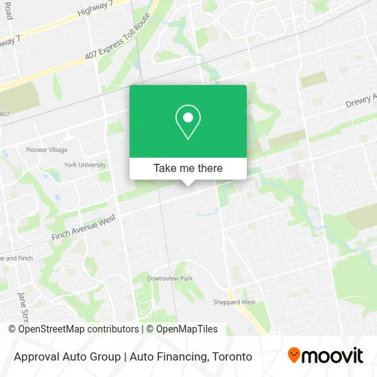 Approval Auto Group | Auto Financing map