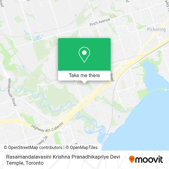 Rasamandalavasini Krishna Pranadhikapriye Devi Temple map