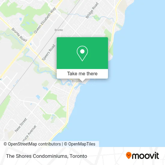 The Shores Condominiums map