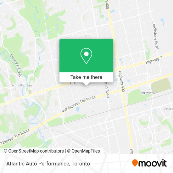 Atlantic Auto Performance map