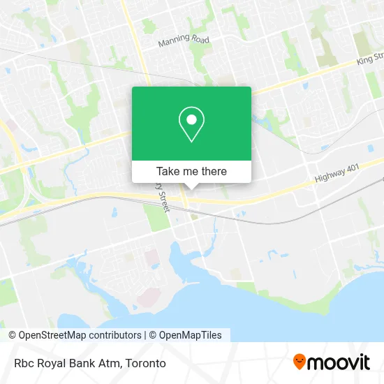 Rbc Royal Bank Atm map