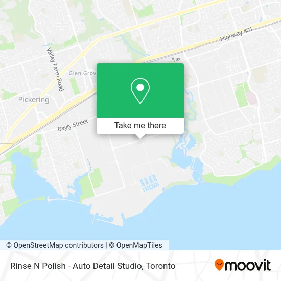 Rinse N Polish - Auto Detail Studio map