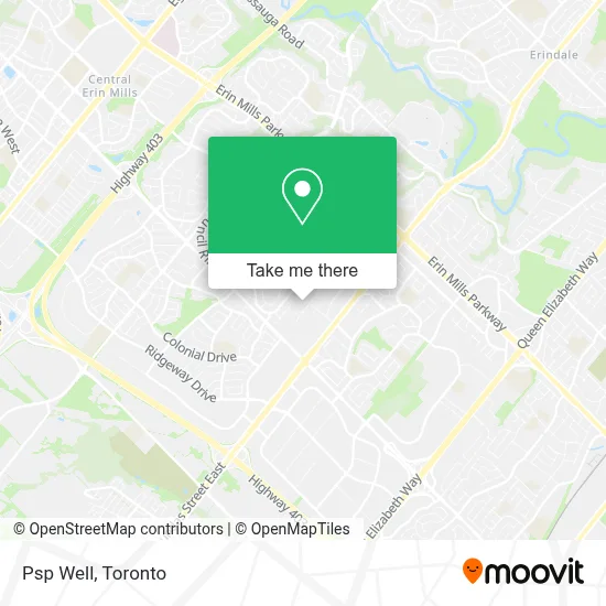 Psp Well map