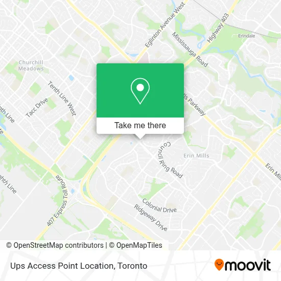 Ups Access Point Location plan
