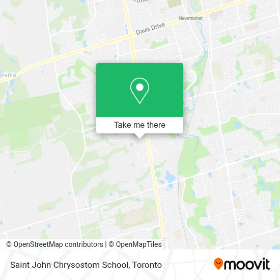 Saint John Chrysostom School map