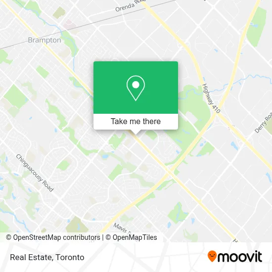 Real Estate map