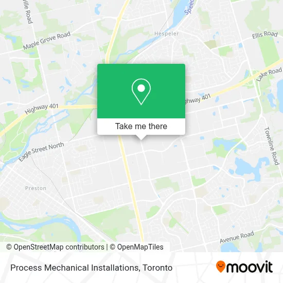 Process Mechanical Installations map