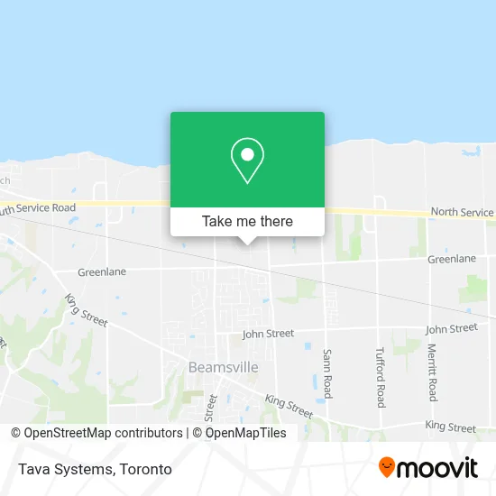 Tava Systems map