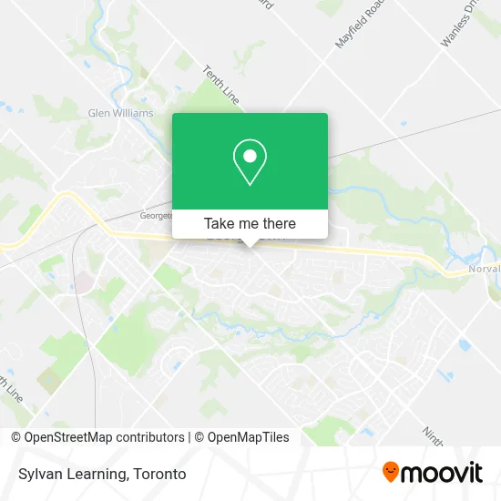 Sylvan Learning map
