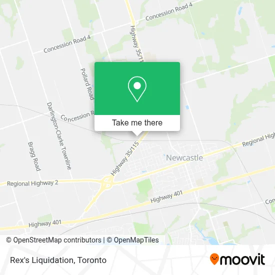 Rex's Liquidation map