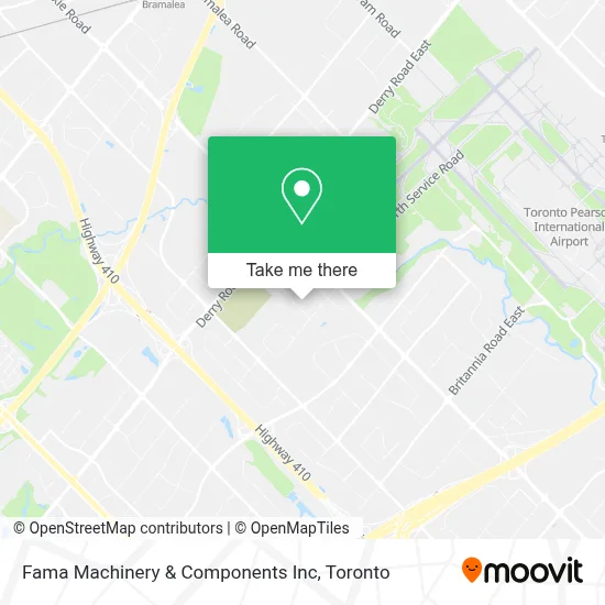 Fama Machinery & Components Inc map