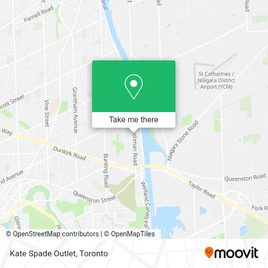 Kate Spade Outlet map