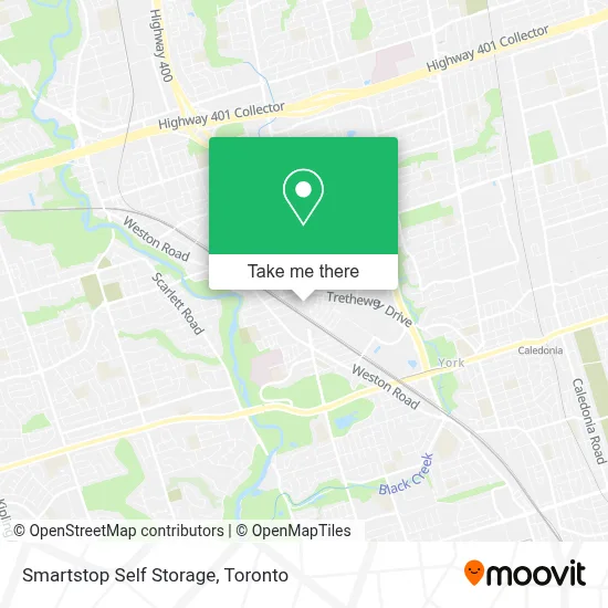 Smartstop Self Storage map