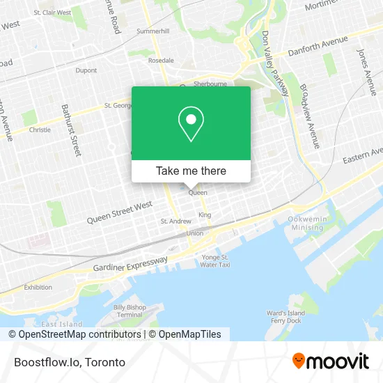 Boostflow.Io map