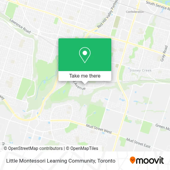 Little Montessori Learning Community map