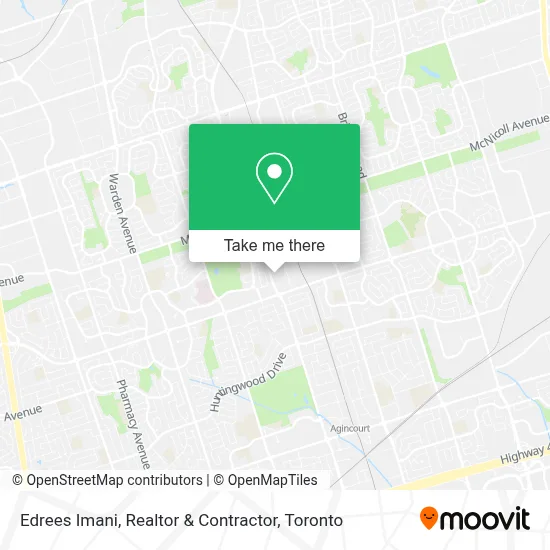 Edrees Imani, Realtor & Contractor map