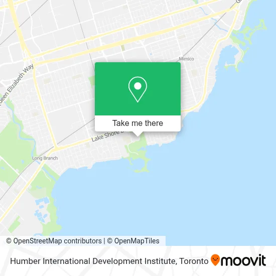 Humber International Development Institute map
