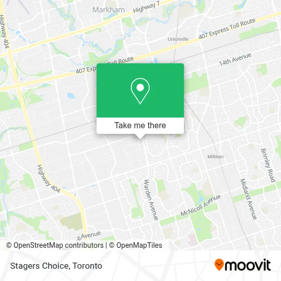 Stagers Choice map