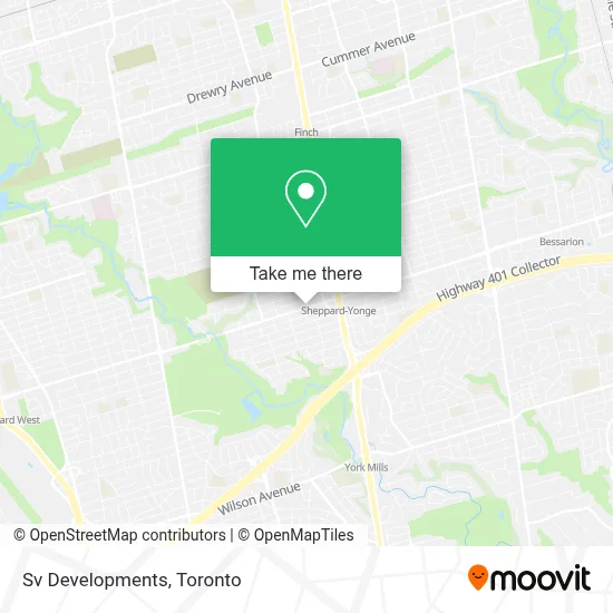 Sv Developments map