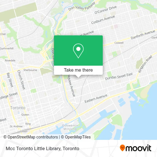 Mcc Toronto Little Library map