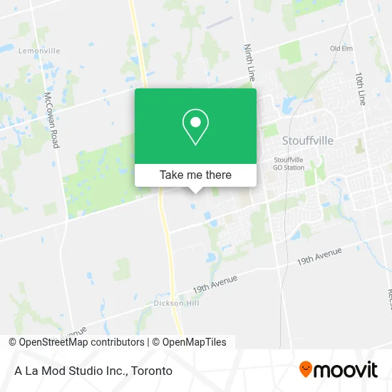 A La Mod Studio Inc. map