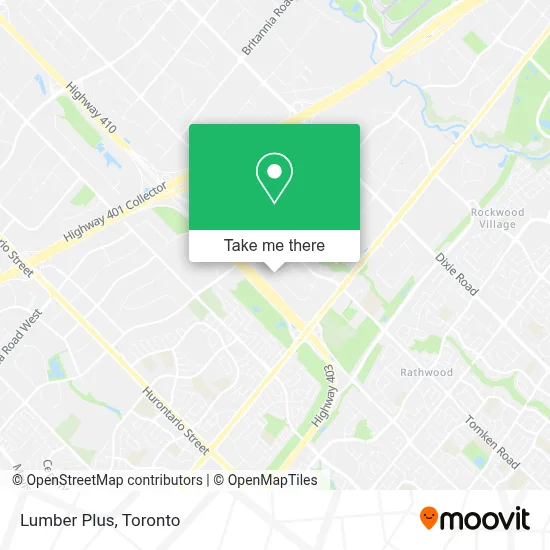 Lumber Plus map