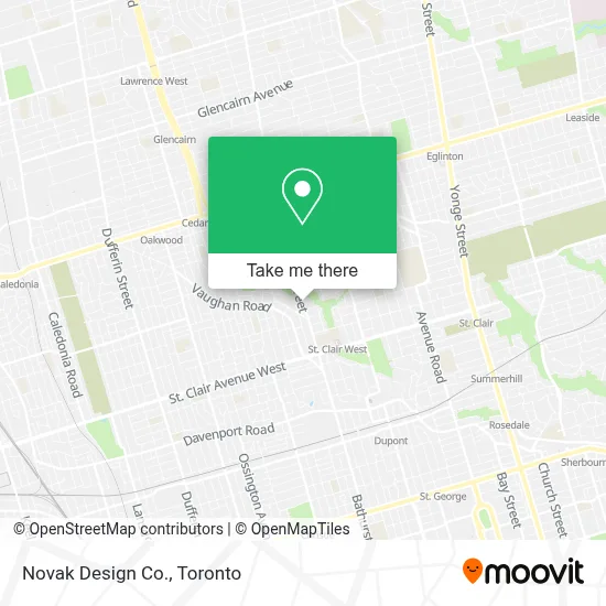 Novak Design Co. map