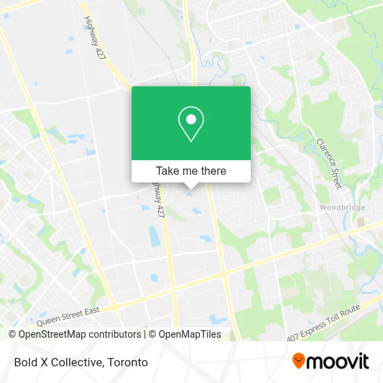 Bold X Collective map