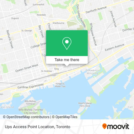 Ups Access Point Location plan