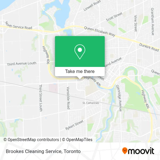 Brookes Cleaning Service map