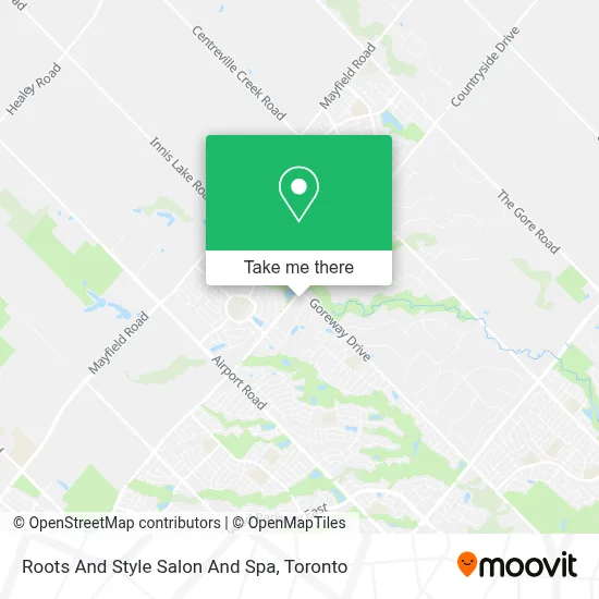 Roots And Style Salon And Spa map