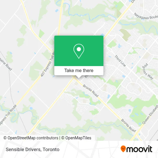 Sensible Drivers map