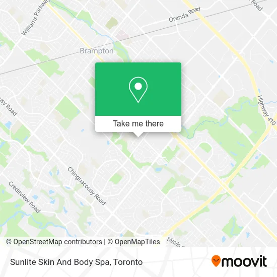 Sunlite Skin And Body Spa map