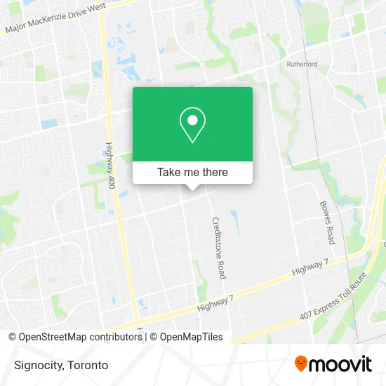 Signocity map