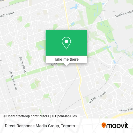 Direct Response Media Group map