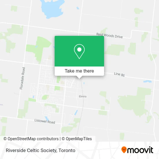 Riverside Celtic Society map