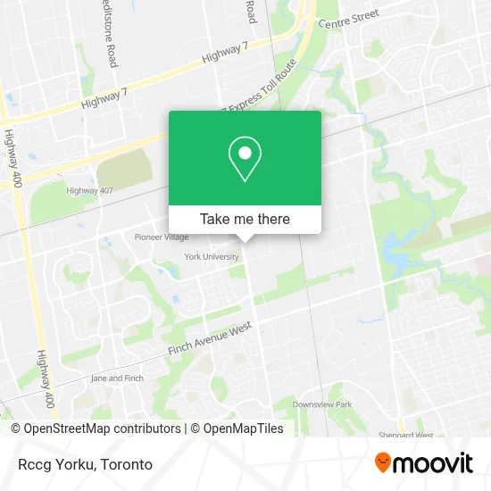 Rccg Yorku map