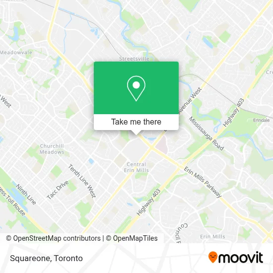 Squareone map