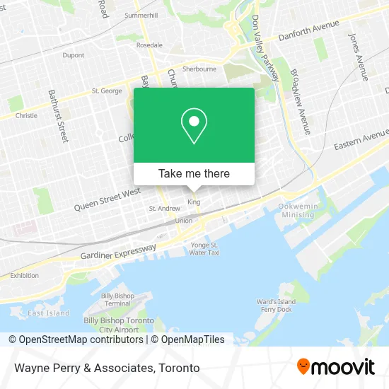 Wayne Perry & Associates map