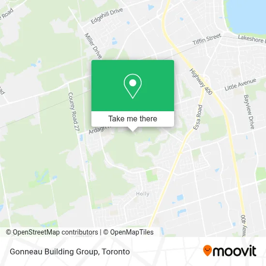 Gonneau Building Group map