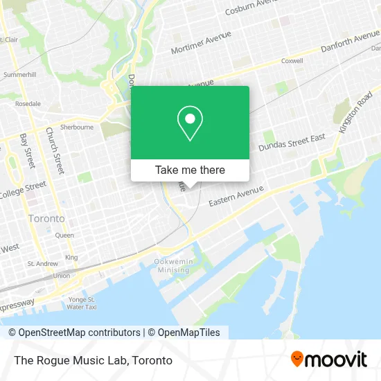 The Rogue Music Lab map