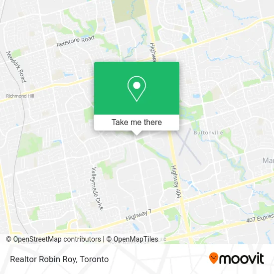 Realtor Robin Roy map
