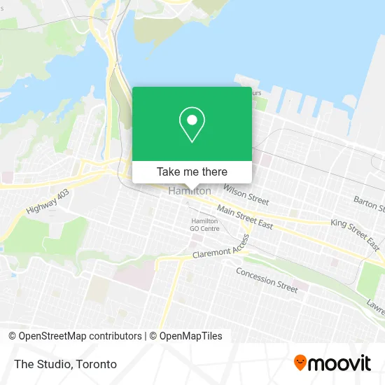 The Studio map